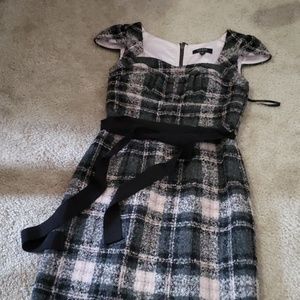 Black & gray dress